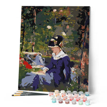 Charger l'image dans la galerie, Jeune femme au jardin - Manet