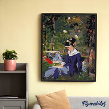 Charger l'image dans la galerie, Jeune femme au jardin - Manet