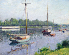 Charger l'image dans la galerie, Peinture par numéros Figured'Art Le Bassin d'Argenteuil, 1882 - Caillebotte