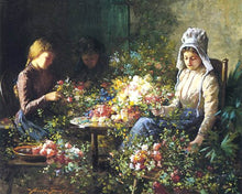 Charger l'image dans la galerie, Peinture par numéros Figured'Art Flower Sellers - Abbott Fuller Graves