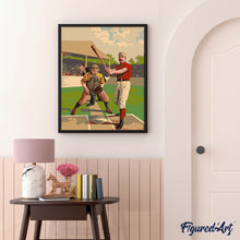 Charger l'image dans la galerie, Joueurs de baseball rétro