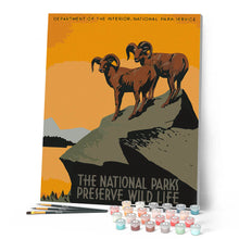 Charger l'image dans la galerie, Affiche des parcs nationaux