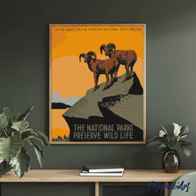 Charger l'image dans la galerie, Affiche des parcs nationaux