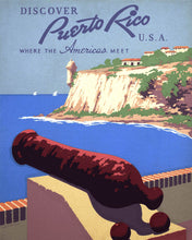 Charger l'image dans la galerie, Peinture par numéros Figured'Art Affiche vintage de Porto Rico