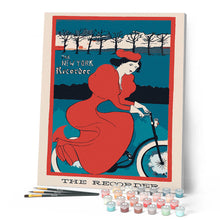 Charger l'image dans la galerie, Affiche vintage de bicyclette