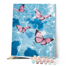 Charger l'image dans la galerie, Papillons Roses sur l’Eau