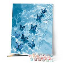 Charger l'image dans la galerie, Papillons Bleus sur l’Eau