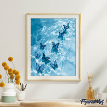 Charger l'image dans la galerie, Papillons Bleus sur l’Eau