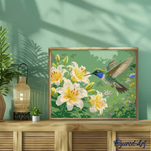 Charger l'image dans la galerie, Colibri et Fleurs 1