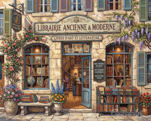 Charger l'image dans la galerie, Peinture par numéros Figured'Art Librairie Intemporelle