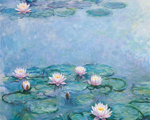 Charger l'image dans la galerie, Peinture par numéros Figured'Art Nymphéas 1914-1917 collection privée, Monet