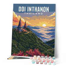 Charger l'image dans la galerie, Affiche de voyage Doi Inthanon