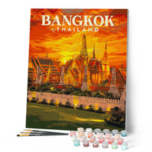 Charger l'image dans la galerie, Affiche de voyage Bangkok, le Grand Palais