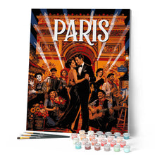 Charger l'image dans la galerie, Affiche de voyage Spectacle de cabaret de Paris