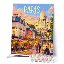 Charger l'image dans la galerie, Affiche de voyage Sacré-Cœur de Paris