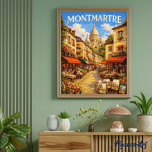 Charger l'image dans la galerie, Affiche de voyage Montmartre