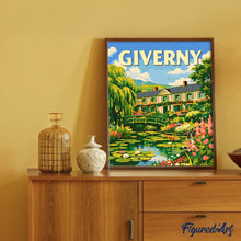 Charger l'image dans la galerie, Affiche de voyage Giverny