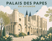 Charger l'image dans la galerie, Peinture par numéros Figured'Art Palais des Papes d’Avignon