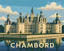 Charger l'image dans la galerie, Peinture par numéros Figured'Art Château de Chambord