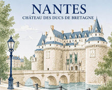 Charger l'image dans la galerie, Peinture par numéros Figured'Art Château des ducs de Bretagne, Nantes