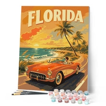 Charger l'image dans la galerie, Affiche vintage de la Floride