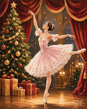 Charger l'image dans la galerie, Peinture par numéros Figured'Art La ballerine de Noël