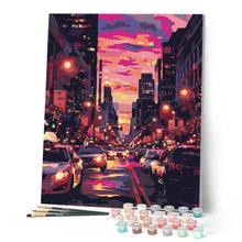 Charger l'image dans la galerie, Coucher de soleil urbain