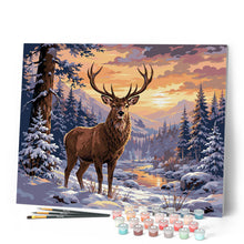 Charger l'image dans la galerie, Cerf majestueux en Hiver