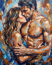 Charger l'image dans la galerie, Peinture par numéros Figured'Art Étreinte infinie