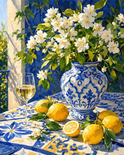 Charger l'image dans la galerie, Peinture par numéros Figured'Art Floraison méditerranéenne