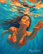 Charger l'image dans la galerie, Peinture par numéros Figured'Art Sous les vagues
