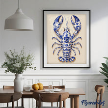 Charger l'image dans la galerie, Homard style Delft