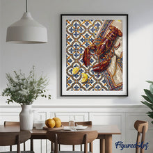 Charger l'image dans la galerie, Homard et Azulejos