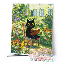 Charger l'image dans la galerie, Lecteur dans le Jardin de Monet