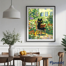 Charger l'image dans la galerie, Lecteur dans le Jardin de Monet