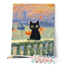 Charger l'image dans la galerie, Chat au Crépuscule de Monet