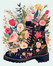 Charger l'image dans la galerie, Peinture par numéros Figured'Art Bottes aux fleurs sauvages