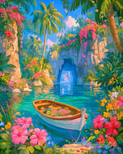 Charger l'image dans la galerie, Peinture par numéros Figured'Art Lagon secret