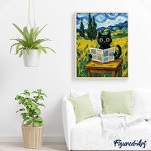 Charger l'image dans la galerie, Le chat curieux de Van Gogh