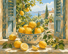Charger l'image dans la galerie, Peinture par numéros Figured'Art Citrons toscans