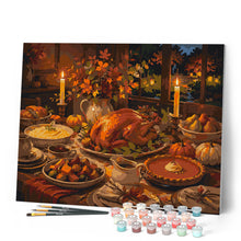 Charger l'image dans la galerie, Table de Thanksgiving aux Bougies