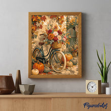 Charger l'image dans la galerie, Vélo Fleuri et Citrouilles