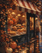 Charger l'image dans la galerie, Peinture par numéros Figured'Art Vitrine de Pâtisserie en Automne