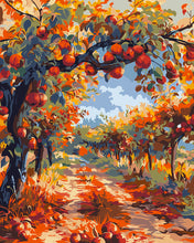 Charger l'image dans la galerie, Peinture par numéros Figured'Art Pommes Rouges sur un Arbre en Automne