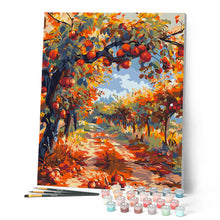Charger l'image dans la galerie, Pommes Rouges sur un Arbre en Automne
