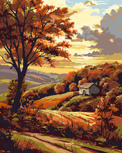 Charger l'image dans la galerie, Peinture par numéros Figured'Art A la Campagne en Automne