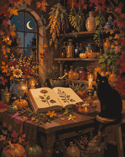 Charger l'image dans la galerie, Peinture par numéros Figured'Art La Boutique des Potions de la Sorcière