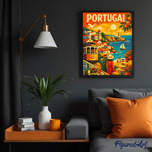 Charger l'image dans la galerie, Affiche de voyage Portugal