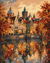 Charger l'image dans la galerie, Peinture par numéros Figured'Art Prague - Reflets d’automne
