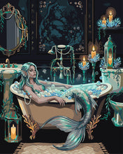 Charger l'image dans la galerie, Peinture par numéros Figured'Art Le bain de la sirène